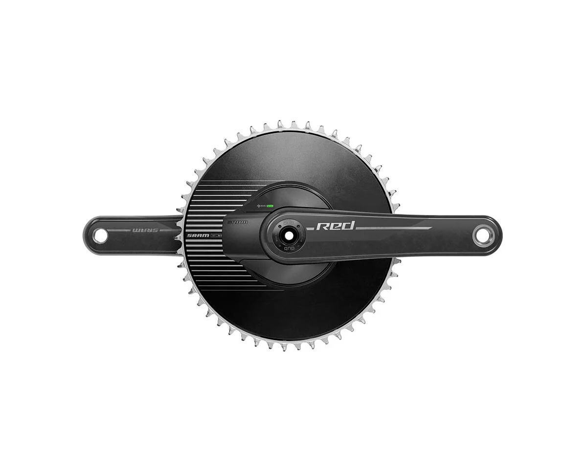 SRAM RED AXS 1x Aero Power Meter Crankset (Natural Carbon) (1 x 12 Speed) (E1) (175mm) (50T) (DUB Spindle)